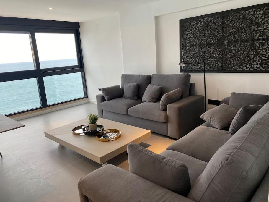 Estupendo Apartamento En Planta 23 Primera Linea Benidorm Exterior photo